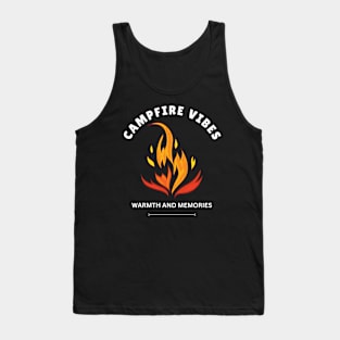 Campfire Vibes: Warmth and Memories Camp Fire Tank Top